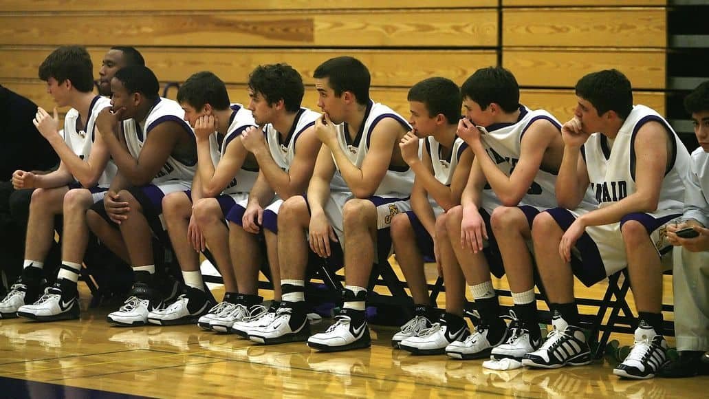 Varsity basketball team
