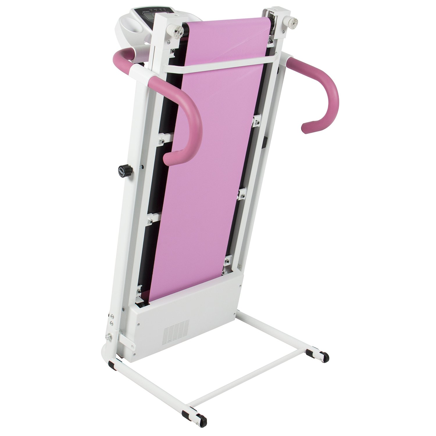 best choice products pink 500w folding treadmill