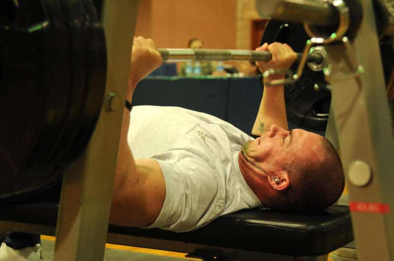 Barbell bench press