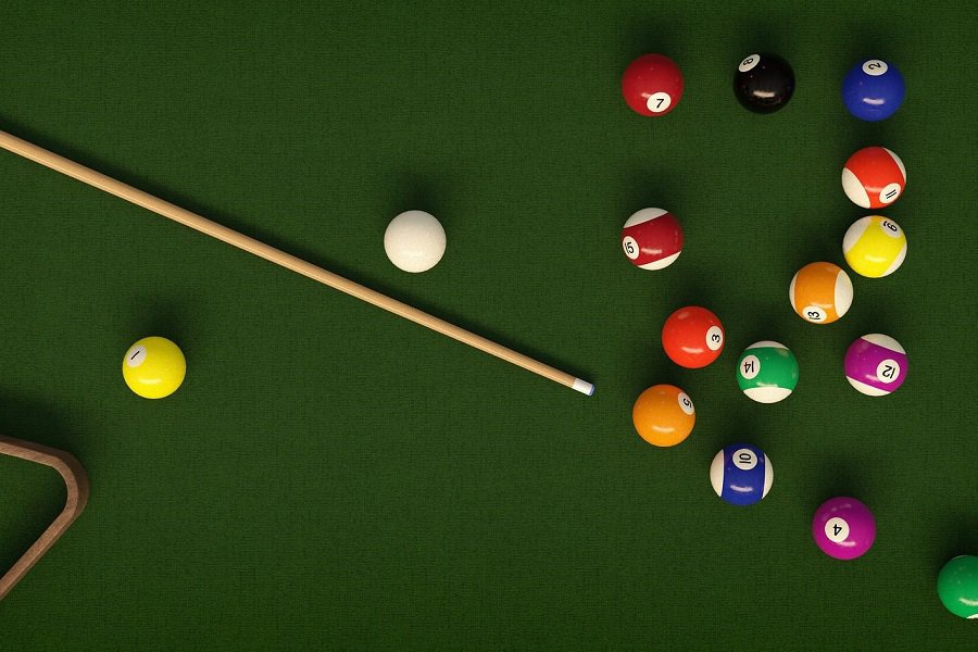 what makes pool balls