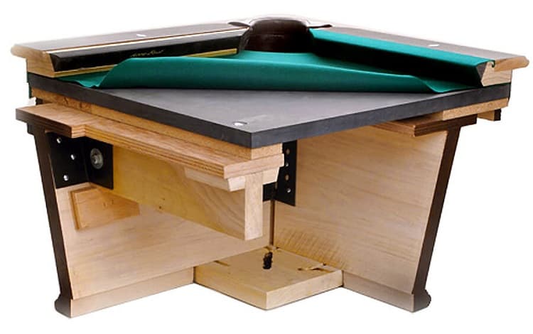 slate pool table