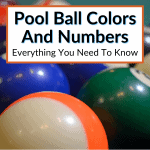 Pool Ball Colors And Numbers