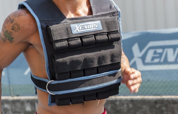 muscle tearing with weighted vest